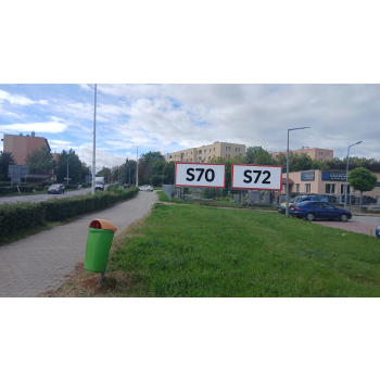 nośnik reklamowy bogler świdnica Ludwika Zamenhofa